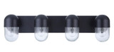 Pill 4 Light Vanity Light 31.38 Inch Wide by Craftmade - 55004