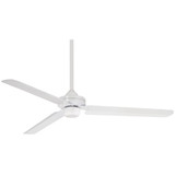 Steal Ceiling Fan 13.63 inches tall by 54 inches wide by Minka Aire - F729