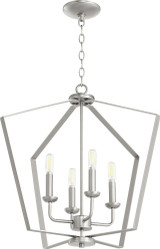 4 Light Large Entry Pendant 23 Inch Wide by Quorum - 894-4