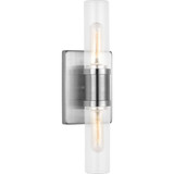 Keaton 2 Light Small Bath Vanity 16 X 5 Inch Wide by Visual Comfort Studio - 4465002C