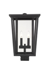 Seoul 2 Light Outdoor Post Mount Lantern 11.25 x 20.75 In by Z-Lite - 571PHBS2