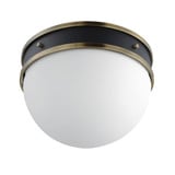Duke 1 Light 12.25 Inch Wide Flush Mount by Maxim - 12419