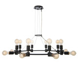 Union 16 Light Large Chandelier by Kalco - 512372