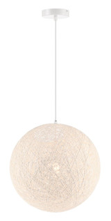 Entwined 1 Light Large Pendant 16.63 Inch Tall by George Kovacs - P5570-44B