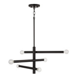 Zane 6 Light Medium Chandelier by Capital - 451261