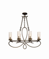 Grayson 6 Light Mini Chandelier by Kalco - 2673
