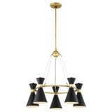 Conic 5 Light Medium Chandelier by George Kovacs - P1825