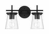 Connell 2 Light Bath Vanity 9.38 Inch Tall and 14.5 Inch Wide by Craftmade - 60402
