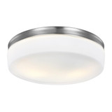 Issen 2 Light 13.5 Inch Wide Flush Mount by Visual Comfort Studio - FM504