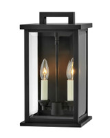 Weymouth 2 Light Small Outdoor Candle Style Wall Lantern by Hinkley - 20010