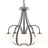 Sweeping Taper 5 Light Medium Chandelier by Hubbardton Forge 101445HF - 101445HF