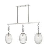 Venice 3 Light Linear Pendant 23.5 x 43 Inch by Hudson Valley - 4940