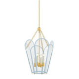 Clarisse 4 Light Lantern 26.25 Inch Tall and 16 Inch Wide by Mitzi - H1132704