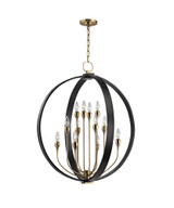 Dresden 12 Light Large 2 Tier Chandelier by Hudson Valley - 6730