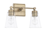 2 Light Vanity Light 14 Inch Wide by Capital - 12182