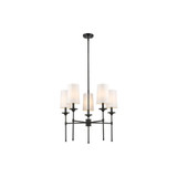 Emily 5 Light Chandelier 25.5 x 28 Inches Wide by Z-Lite - 3033-5