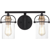 Emerson 2 Light Vanity Light by Quoizel - EMR8602