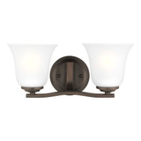 Emmons 2 Light Vanity Light by Generation - 4439002