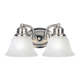 Malaga 2 Light Vanity Light by Maxim - 2687