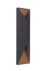 Peak 18W 2 LED Outdoor Wall Lantern by Craftmade - Z3422