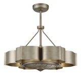 Stockholm 36W 6 LED Fan D Lier 31 Inch wide by Savoy House - 39-FD-125