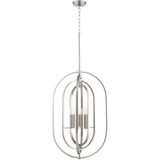 6 Light Large Oval Pendant by Quorum - 8610-6