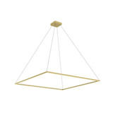 Piazza 126W LED Pendant 1.38 Inch Tall and 59 Inch Wide by Kuzco - PD88160