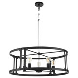 Colburn 5 Light Pendant 10.25 Inch Tall and 29 Inch Wide by Quorum - 8231-5