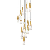 Kilt 118.4W 15 LED Light Large Pendant by Modern Forms - PD-44415R