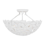 Kelan 3 Light 16 Inch Wide Semi Flush Mount by Visual Comfort Studio - AF1173