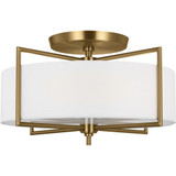 Perno 3 Light 20 Inch Wide Semi Flush Mount by Visual Comfort Studio - CF1113