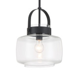 WickGlow 1 Light Pendant 13.75 Inch Tall and 11 Inch Wide by Minka Lavery - 3937