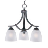 Axis 3 Light Small Chandelier by Maxim - 11223F