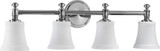 Rossington 4 Light Bath Vanity 30 inches wide by 9 inches high by Quorum - 5122-4-SO