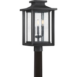 Wakefield 3 Light Outdoor Post Lantern 19.25 Inches by Quoizel  - WKF9011