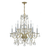 Traditional Crystal 10 Light Medium Chandelier by Crystorama 1130 - 1130