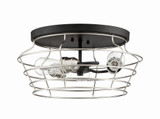 Thatcher 3 Light 16.5 Inch Wide Flush Mount by Craftmade - 50683-8165