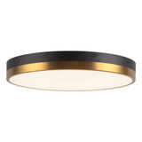Adelaide 38W LED 15 Inch Wide Flush Mount by Alora - FM554015
