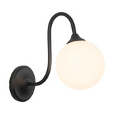 Bancroft 1 Light Bath Vanity 11.75 Inch Tall and 6 Inch Wide by Alora - WV561106