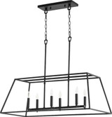 Gabriel 6 Light Medium Linear Pendant by Quorum - 654-6