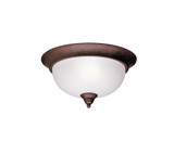 Dover 2 Light 13.25 Inch Wide Flush Mount by Kichler - 8064