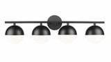 Realm Sphere 4 Light Bath Vanity 9.75 Inch Tall X 32.25 Inch Wide By Z-Lite - 7517-4V