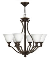 Bolla 6 Light Large Chandelier by Hinkley - 4656