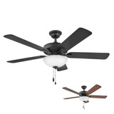 Metro Illuminated 52 Inch 5 Blade Ceiling Fan by Hinkley - 903352F-LIA
