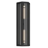 Berens 2 Light Outdoor Wall Mount 24 Inch Tall X 7.75 Inch Wide by Kichler - 59216