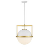 Carlysle 1 Light Medium Pendant by Savoy House - 7-4600-1