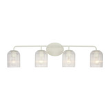 Eisele 4 Light Large Bath Vanity 8.75 Inch X 33.75 Inch Wide by Generation - GLV1134