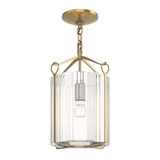 Bow 1 Light Metal 9.8 Inch Wide Semi Flush Mount by Hubbardton Forge - 121140HF