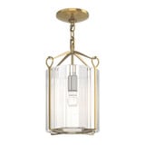 Bow 1 Light Metal 9.8 Inch Wide Semi Flush Mount by Hubbardton Forge - 121140HF