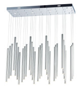 Flute 35W 35 LED Light Medium Pendant by ET2 - E10010